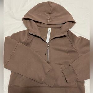 Lululemon half zip cropped scuba